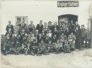 St. Veit in der Gegend , Gasthof Krapinger  - Europa - alte historische Fotos Ansichten Bilder Aufnahmen Ansichtskarten 