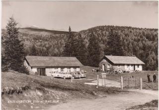 Enzianhütte auf der Saualm - Europa - alte historische Fotos Ansichten Bilder Aufnahmen Ansichtskarten 