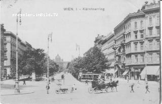 Kärntnerring - Europa - alte historische Fotos Ansichten Bilder Aufnahmen Ansichtskarten 