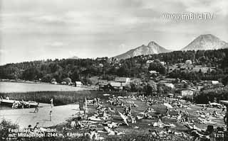 Faakersee - Strandbad - Europa - alte historische Fotos Ansichten Bilder Aufnahmen Ansichtskarten 