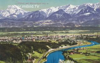 Drau bei Rennstein - Villach - alte historische Fotos Ansichten Bilder Aufnahmen Ansichtskarten 