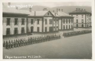 Jägerkaserne - Fahrradkompanie - Villach-Innere Stadt - alte historische Fotos Ansichten Bilder Aufnahmen Ansichtskarten 