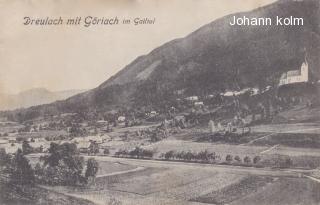 Dreulach, Ortsansicht mit Kirche - Hohenthurn - alte historische Fotos Ansichten Bilder Aufnahmen Ansichtskarten 