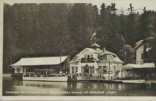 Strandkaffee Santner - Spittal an der Drau - alte historische Fotos Ansichten Bilder Aufnahmen Ansichtskarten 