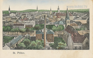 St. Pölten - Sankt Pölten(Stadt) - alte historische Fotos Ansichten Bilder Aufnahmen Ansichtskarten 