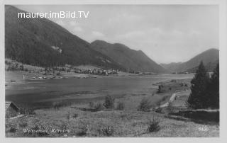 Weissensee Panorama - Europa - alte historische Fotos Ansichten Bilder Aufnahmen Ansichtskarten 