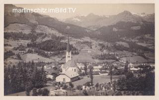 Hofgastein gegen Osten - alte historische Fotos Ansichten Bilder Aufnahmen Ansichtskarten 