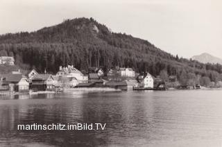 Egger Bucht mit Strandhotel Aschgan - Europa - alte historische Fotos Ansichten Bilder Aufnahmen Ansichtskarten 