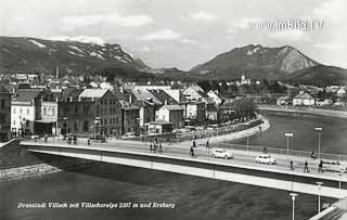 Draubrücke Villach - Kärnten - alte historische Fotos Ansichten Bilder Aufnahmen Ansichtskarten 