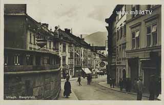 Villach Hauptplatz - Hauptplatz - alte historische Fotos Ansichten Bilder Aufnahmen Ansichtskarten 