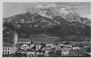 Saalfelden am Steinernen Meer - alte historische Fotos Ansichten Bilder Aufnahmen Ansichtskarten 