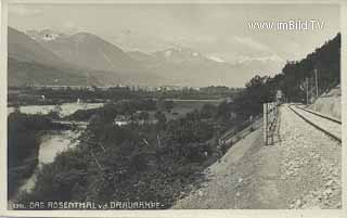 Rosental - Draurampe - Europa - alte historische Fotos Ansichten Bilder Aufnahmen Ansichtskarten 