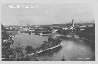 Villach Totale - Europa - alte historische Fotos Ansichten Bilder Aufnahmen Ansichtskarten 