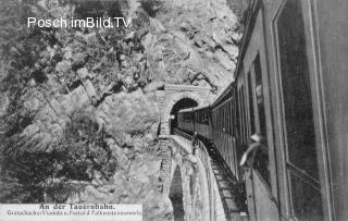 Tauernbahn Südrampe - Obervellach - alte historische Fotos Ansichten Bilder Aufnahmen Ansichtskarten 