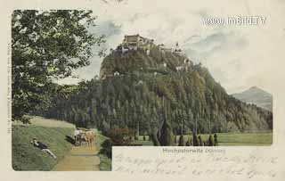 Burg Hochosterwitz - Sankt Veit an der Glan - alte historische Fotos Ansichten Bilder Aufnahmen Ansichtskarten 