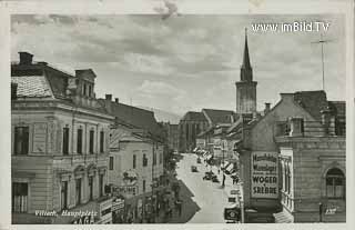 Villach Hauptplatz - Europa - alte historische Fotos Ansichten Bilder Aufnahmen Ansichtskarten 