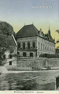 Wolfsberg - Rathaus - Europa - alte historische Fotos Ansichten Bilder Aufnahmen Ansichtskarten 