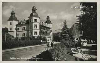 Schloss Velden - Europa - alte historische Fotos Ansichten Bilder Aufnahmen Ansichtskarten 