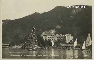 Grand Hotel Annenheim - Europa - alte historische Fotos Ansichten Bilder Aufnahmen Ansichtskarten 