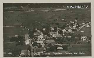 Fliegeraufnahme Tröpolach - Europa - alte historische Fotos Ansichten Bilder Aufnahmen Ansichtskarten 