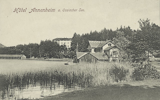 Seehof und Hotel Annenheim - Kärnten - alte historische Fotos Ansichten Bilder Aufnahmen Ansichtskarten 