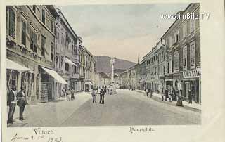 Villach - Hauptplatz - Europa - alte historische Fotos Ansichten Bilder Aufnahmen Ansichtskarten 