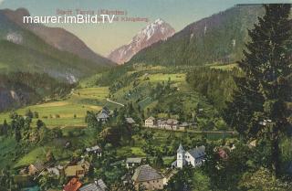 Untertarvis mit Raiblerstrasse - Friaul Julisch Venetien - alte historische Fotos Ansichten Bilder Aufnahmen Ansichtskarten 