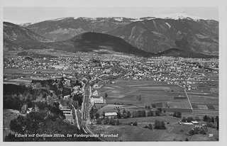 Warmbad - Villach-Warmbad-Judendorf - alte historische Fotos Ansichten Bilder Aufnahmen Ansichtskarten 