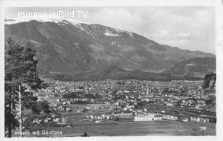 Blickrichtung Völkendorf - Villach-Völkendorf - alte historische Fotos Ansichten Bilder Aufnahmen Ansichtskarten 