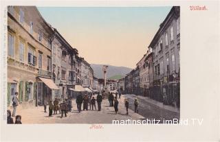 Villach Hauptplatz - Villach - alte historische Fotos Ansichten Bilder Aufnahmen Ansichtskarten 