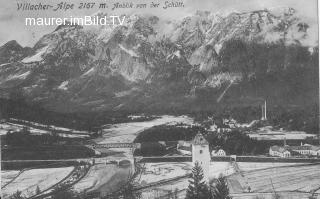 Blick auf Gailitz - Arnoldstein - alte historische Fotos Ansichten Bilder Aufnahmen Ansichtskarten 