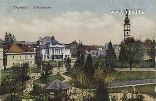 Schillerpark - Kärnten - alte historische Fotos Ansichten Bilder Aufnahmen Ansichtskarten 