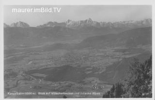 Von der Gerlitzen - Villach(Stadt) - alte historische Fotos Ansichten Bilder Aufnahmen Ansichtskarten 