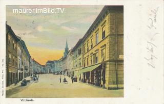 Hauptplatz Villach - Hauptplatz - alte historische Fotos Ansichten Bilder Aufnahmen Ansichtskarten 