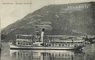 Dampfschiff Landskron - Kärnten - alte historische Fotos Ansichten Bilder Aufnahmen Ansichtskarten 