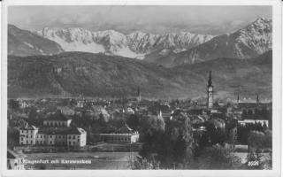 Klagenfurt mit Karawanken - alte historische Fotos Ansichten Bilder Aufnahmen Ansichtskarten 