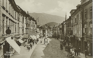 Villach Hauptplatz - Hauptplatz - alte historische Fotos Ansichten Bilder Aufnahmen Ansichtskarten 