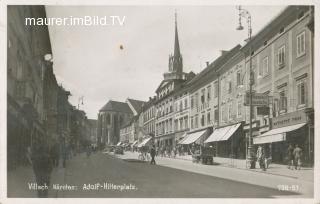 Villach Hauptplatz - Villach - alte historische Fotos Ansichten Bilder Aufnahmen Ansichtskarten 