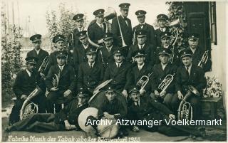 Fabriksmusik der Tabakarbeiter Klagenfurt - Bahnhofstraße - alte historische Fotos Ansichten Bilder Aufnahmen Ansichtskarten 