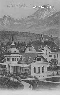 Warmbad Villach - Restaurant - Villach-Warmbad-Judendorf - alte historische Fotos Ansichten Bilder Aufnahmen Ansichtskarten 