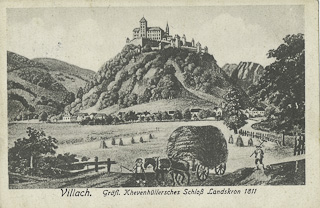 Landskron - Villach - alte historische Fotos Ansichten Bilder Aufnahmen Ansichtskarten 