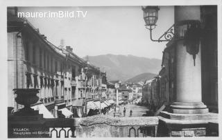 Hauptplatz Villach - alte historische Fotos Ansichten Bilder Aufnahmen Ansichtskarten 