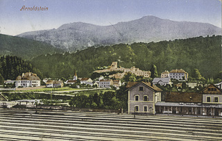 Bahnhof Arnoldstein - Arnoldstein - alte historische Fotos Ansichten Bilder Aufnahmen Ansichtskarten 