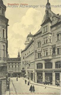 Klagenfurt Obstplatz  - Klagenfurt am Wörthersee - alte historische Fotos Ansichten Bilder Aufnahmen Ansichtskarten 