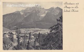 Birnbaum im Lesachtal, Ortsansicht - Europa - alte historische Fotos Ansichten Bilder Aufnahmen Ansichtskarten 