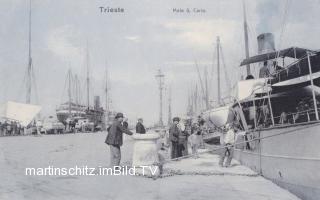 Mole San Carlo - alte historische Fotos Ansichten Bilder Aufnahmen Ansichtskarten 