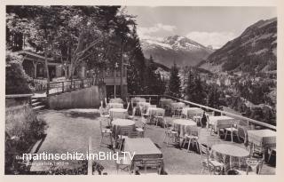 Badgastein, Gastwirtschaft zur schwarzen Liesl - Bad Gastein - alte historische Fotos Ansichten Bilder Aufnahmen Ansichtskarten 