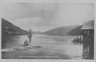 Blick auf den Ossiachersee - alte historische Fotos Ansichten Bilder Aufnahmen Ansichtskarten 