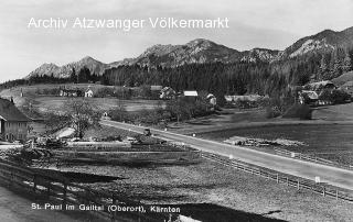 St. Paul im Gailtal, Oberort - St. Stefan im Gailtal - alte historische Fotos Ansichten Bilder Aufnahmen Ansichtskarten 