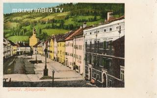 Gmünd - Hauptplatz - Spittal an der Drau - alte historische Fotos Ansichten Bilder Aufnahmen Ansichtskarten 